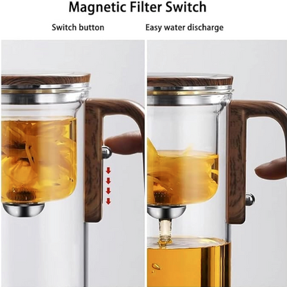 TeaPoter® - Magnetic Teapot with Tea Infuser